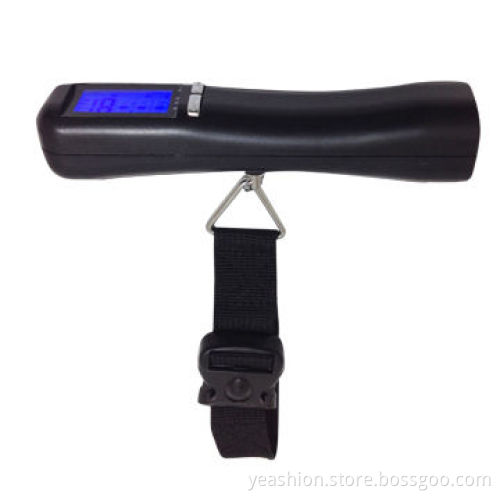 Electronic Portable Weighing Luggage Scale with Belt, Backlight LCD Display, Auto Off, Tare Function